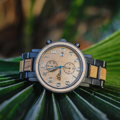 Montre en Bois Homme Nature - Forester