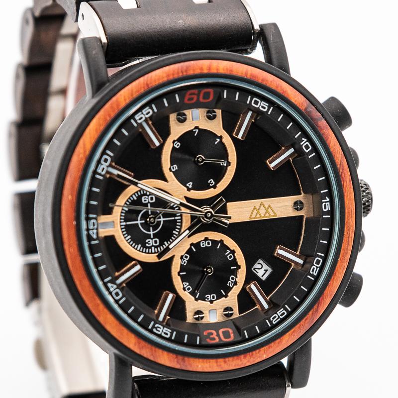 Montre en Bois Suisse Homme - Griffed