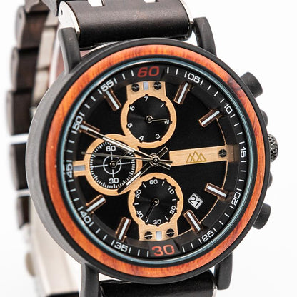 Montre en Bois Suisse Homme - Griffed