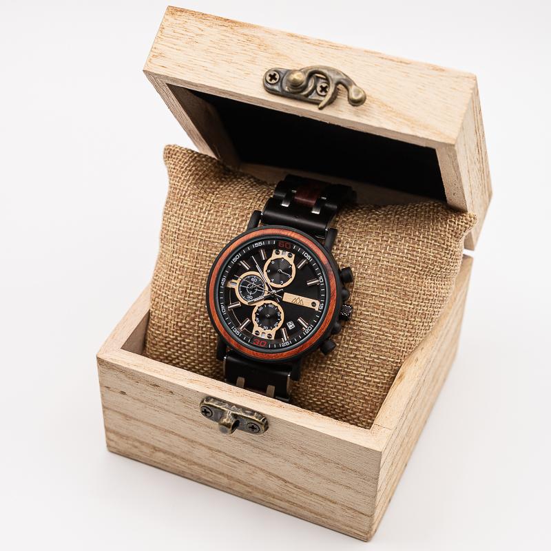 Montre en Bois Suisse Homme - Griffed