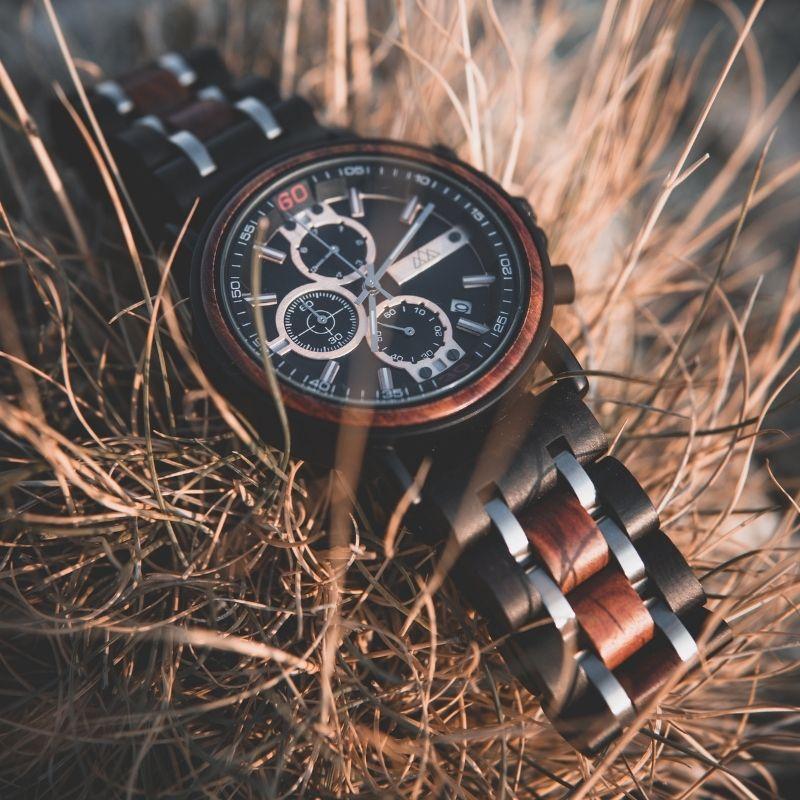 Montre en Bois Suisse Homme - Griffed