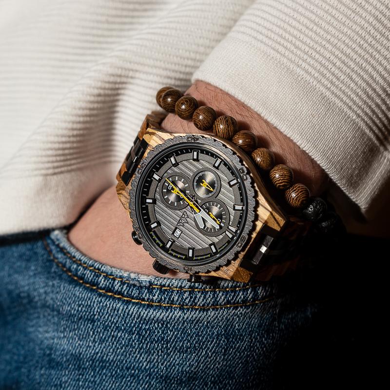 Montre en bois homme - GTO