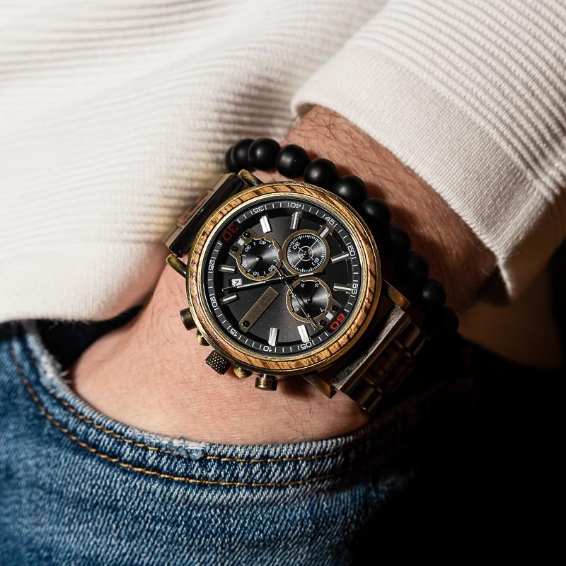 Montre en Bois Homme Paris - Kao