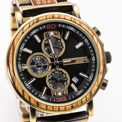 Montre en Bois Homme Paris - Kao