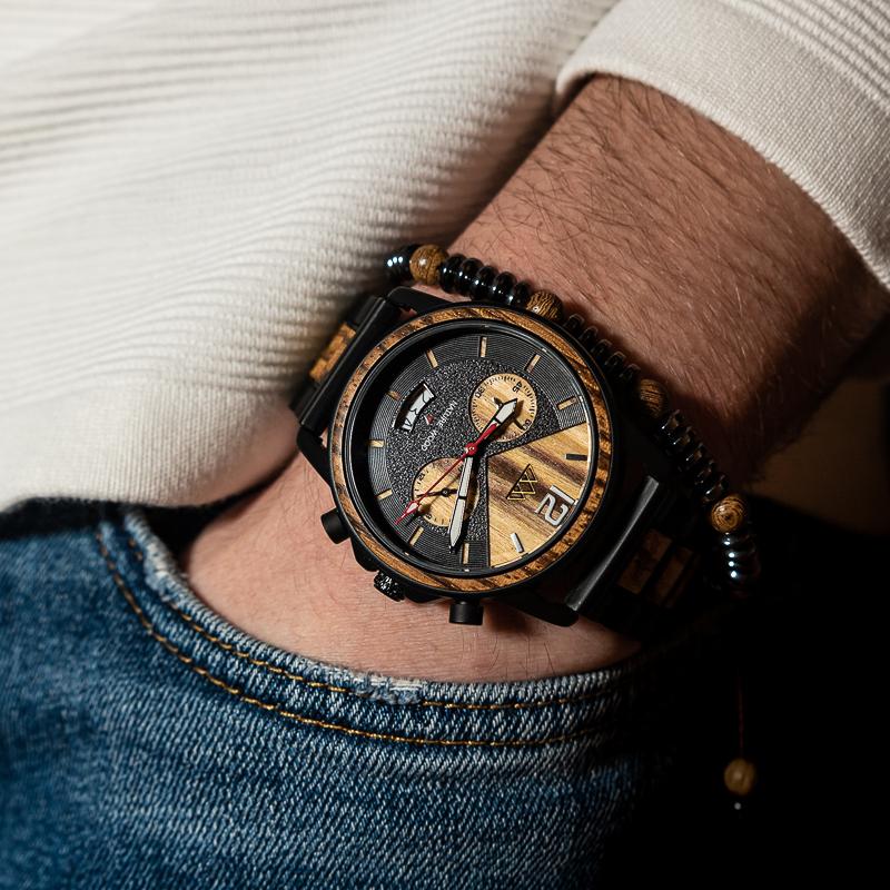 Montre en Bois Moderne - Indiana Wood