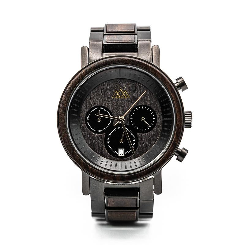 Montre en Bois Homme - Lux Marshal Dark