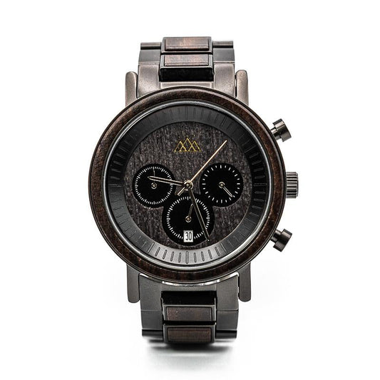 Montre en Bois Homme - Lux Marshal Dark
