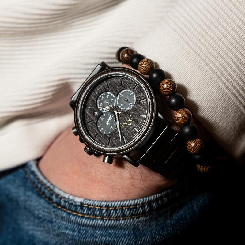 Montre en Bois Homme - Marshal Brown