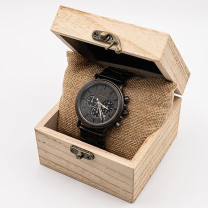 Montre en Bois Homme - Marshal Brown