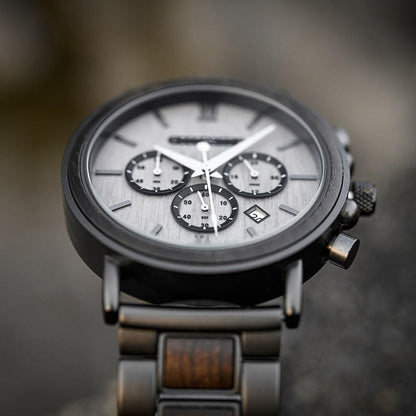 Montre en Bois Homme - Marshal Brown Classy