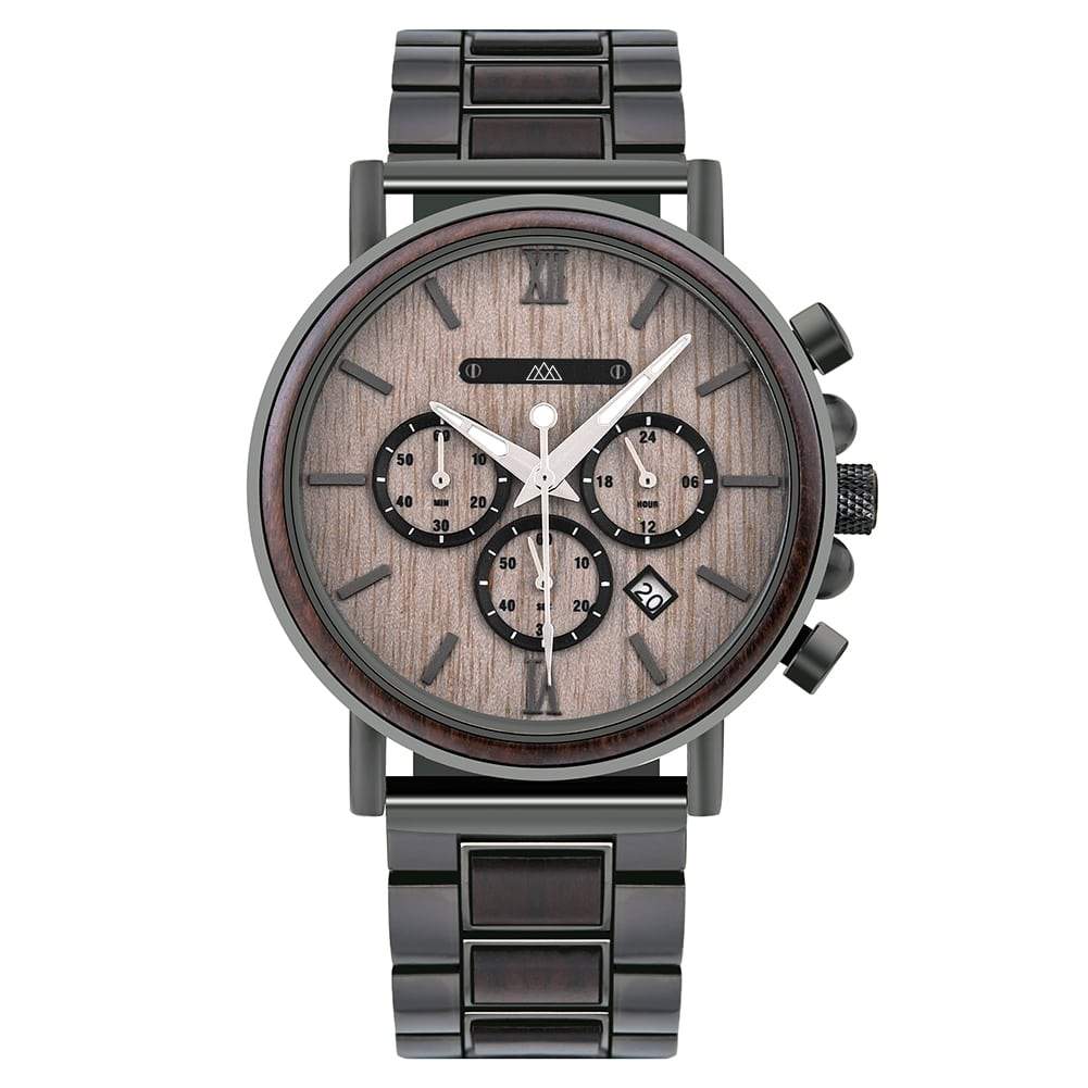 Montre en Bois Homme - Marshal Brown Classy
