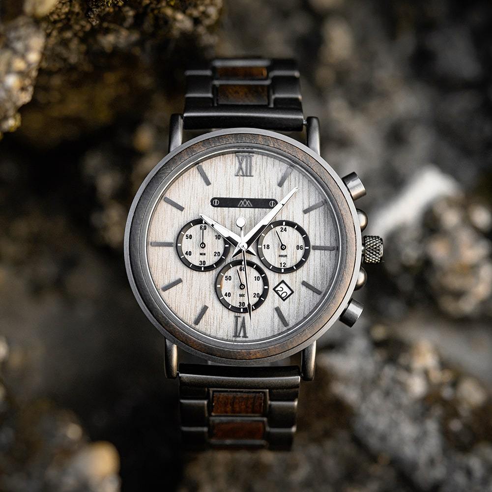 Montre en Bois Homme - Marshal Brown Classy