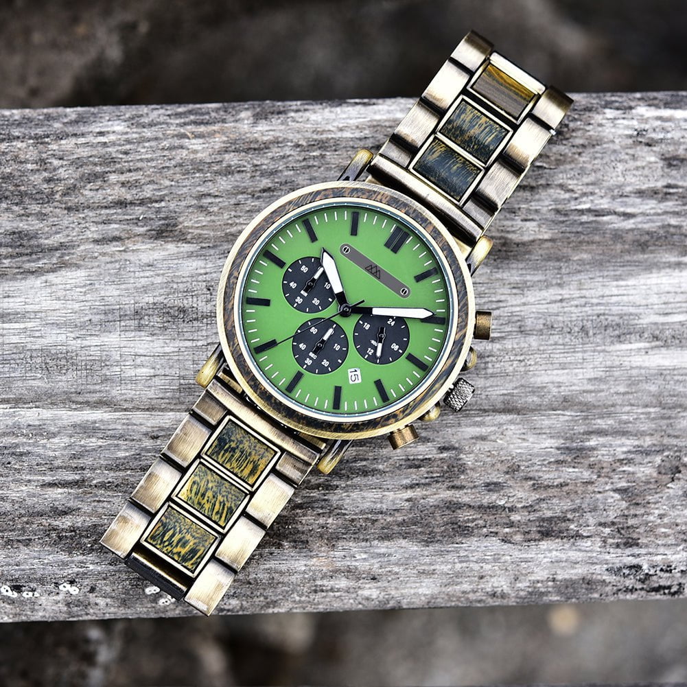 Montre en Bois Homme - Marshal Kao