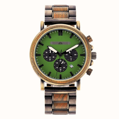 Montre en Bois Homme - Marshal Kao