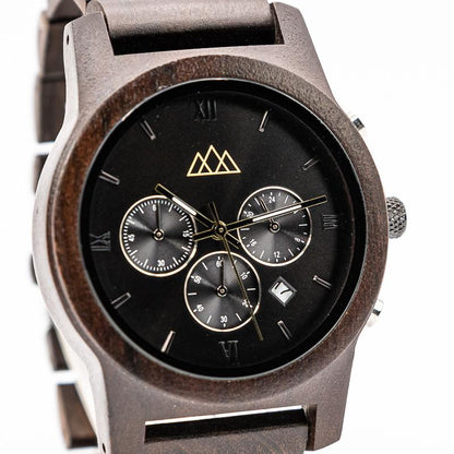 Montre Bois pour Homme - Sport Dark