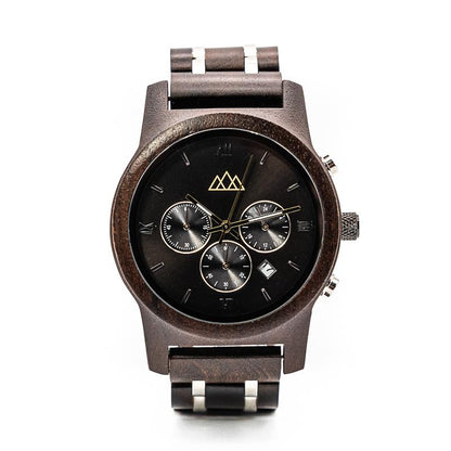Montre Bois pour Homme - Sport Dark
