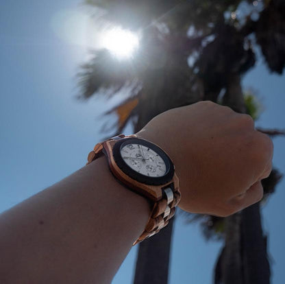Montre Homme Bois et Acier - Ultima Dark