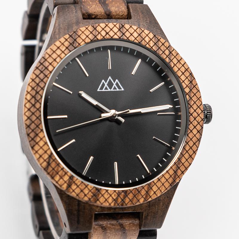 Montre en Bois Homme Wild Dark
