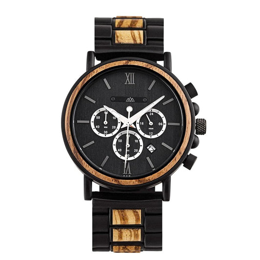 Montre en bois Homme - Zebra Marshal Classy