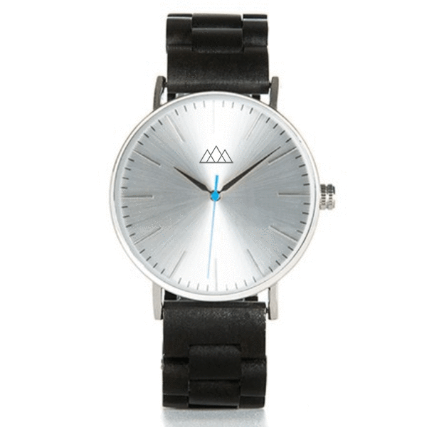 Montre Bois Acier