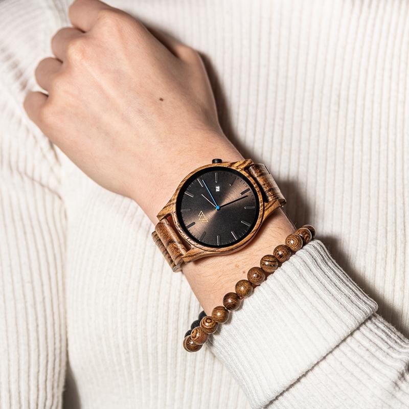 Montre en Bois Artisanale - Kali