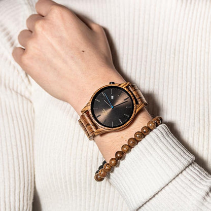 Montre en Bois Artisanale - Kali