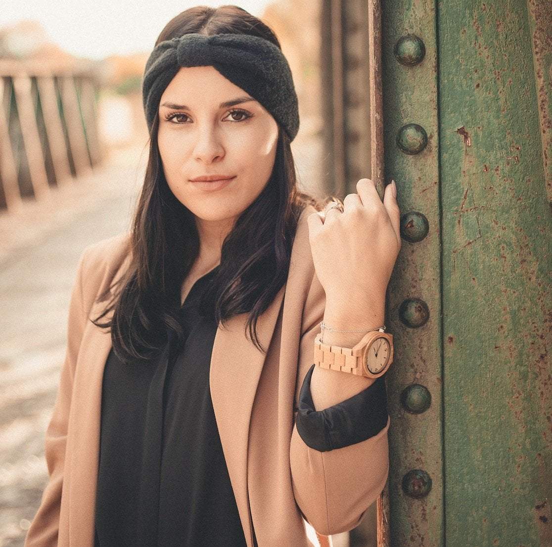 Montre en Bois Quartz - Light Bamboo