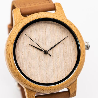 Montre en Bois Classique - Pur