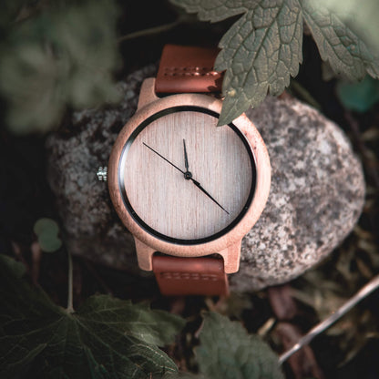 Montre en Bois Classique - Pur