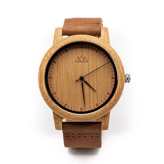 Montre en Bois Femme Cuir - Pur Line
