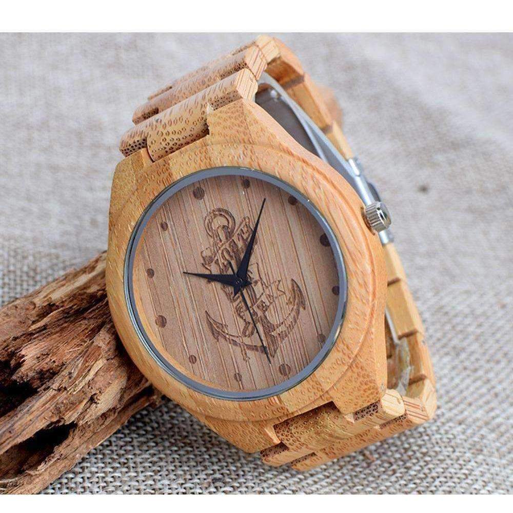 Montre en Bois Mixte - Sea Wood