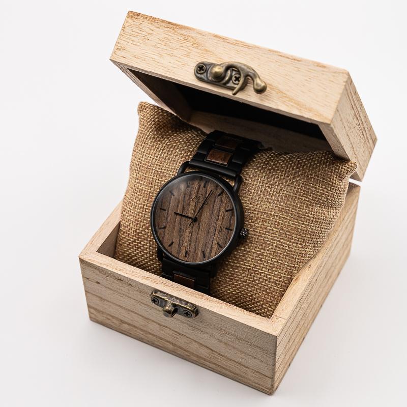 Montre Bois Noir - Targone Dark