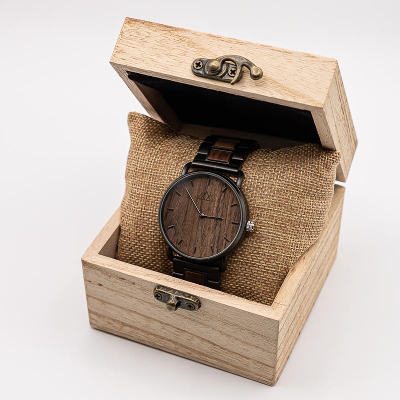 Montre en Bois Paris - Targone Silver