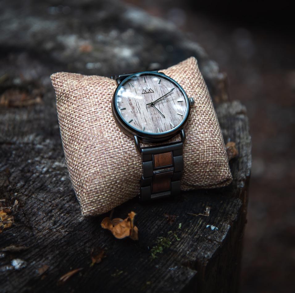 Montre en Bois Paris - Targone Silver
