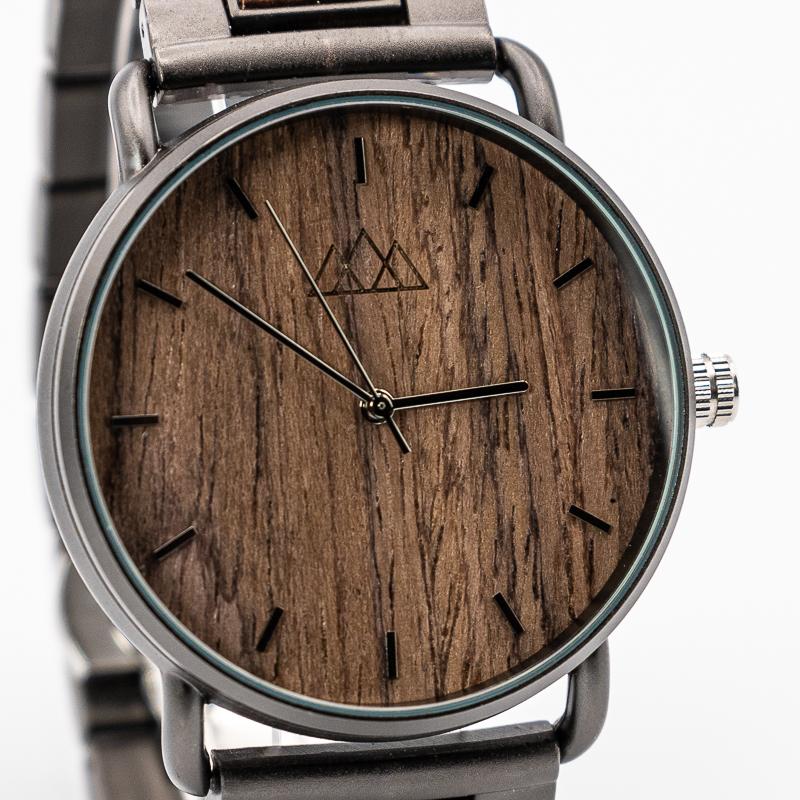 Montre en Bois Paris - Targone Silver