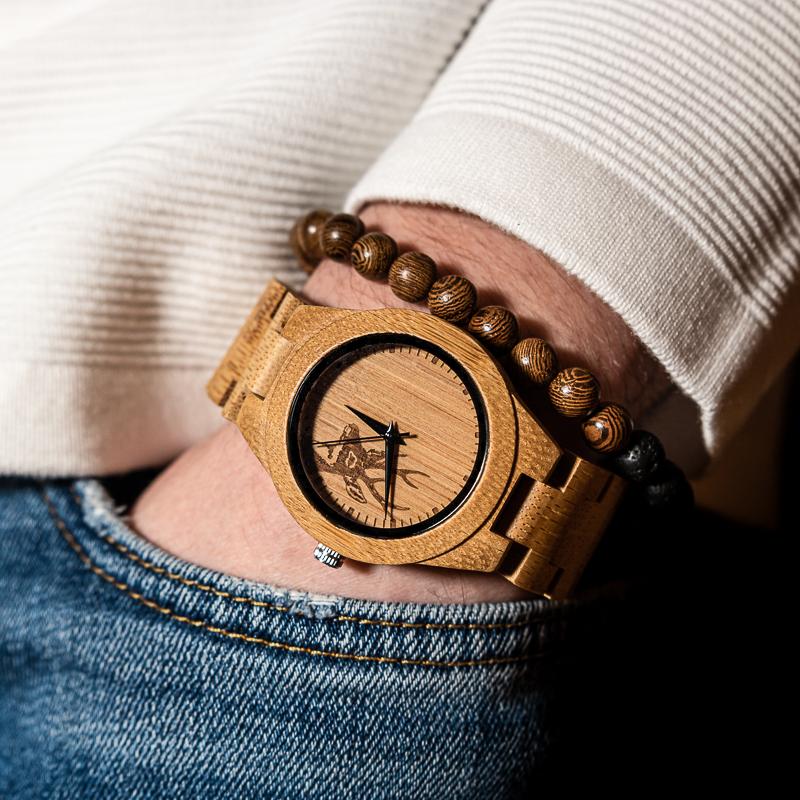 Montre Bois Cadran - Woody Deer