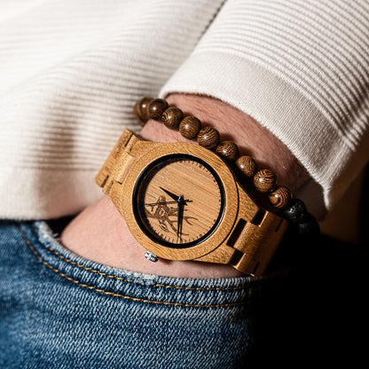 Montre Bois Cadran - Woody Deer