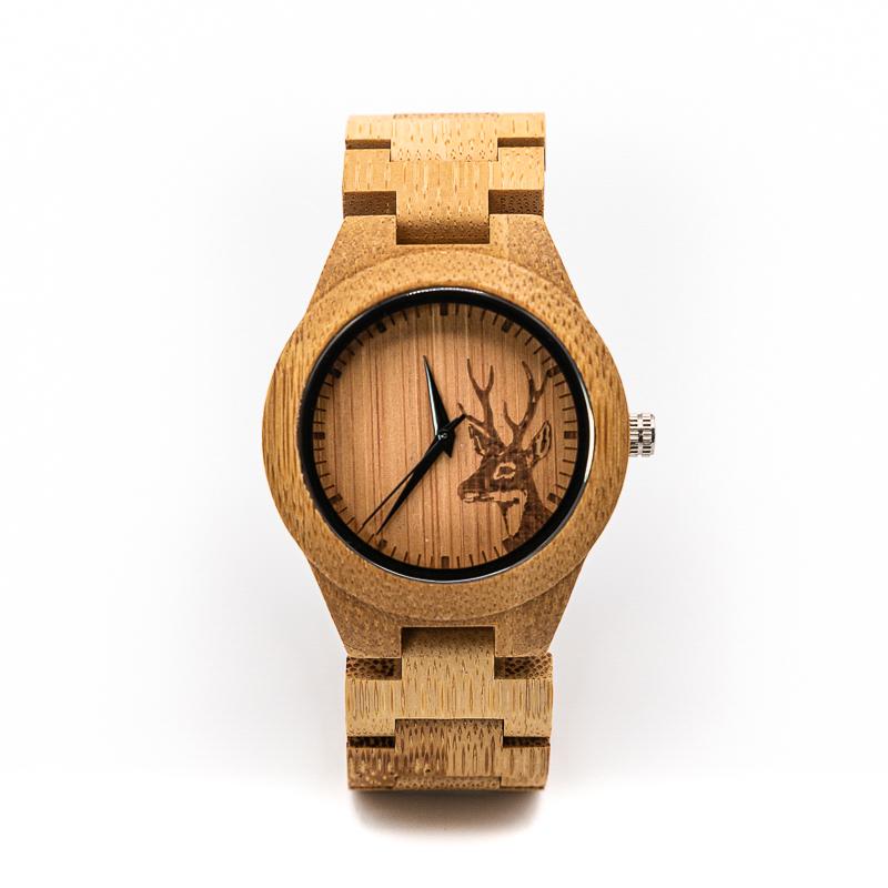 Montre Bois Cadran - Woody Deer