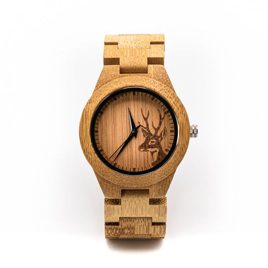 Montre Bois Cadran - Woody Deer