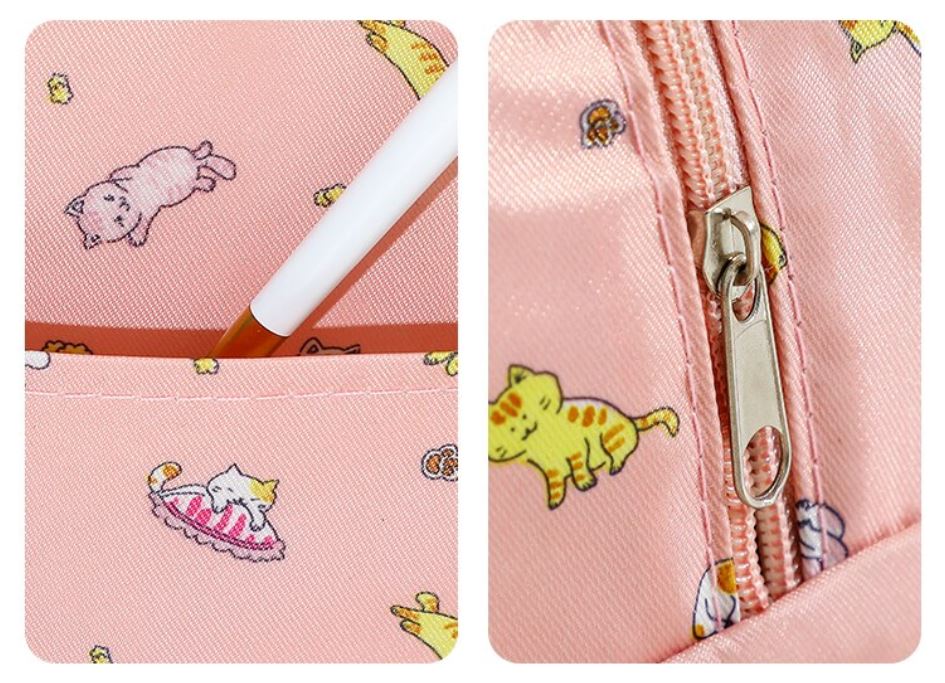 Sac Isotherme Repas Rose Chat Mignon