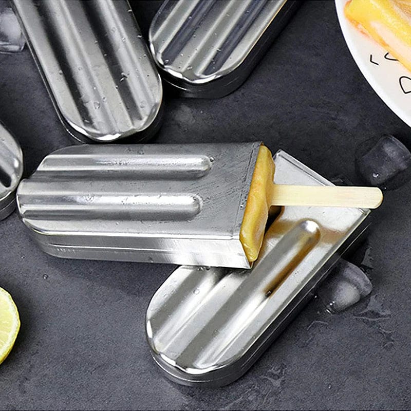Moule à Glace en Inox pour Glaces à l'eau et Esquimaux