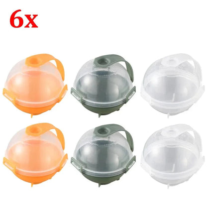 Moule à glace ronde pour boissons froides - Lot de 3 6pcs mixed