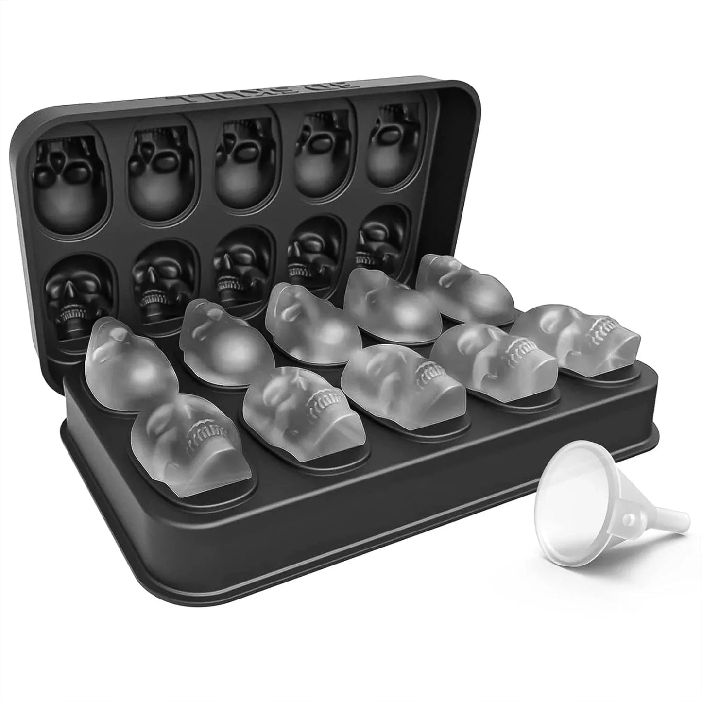 Moule à Glaçons Tête de Mort 10 compartiments