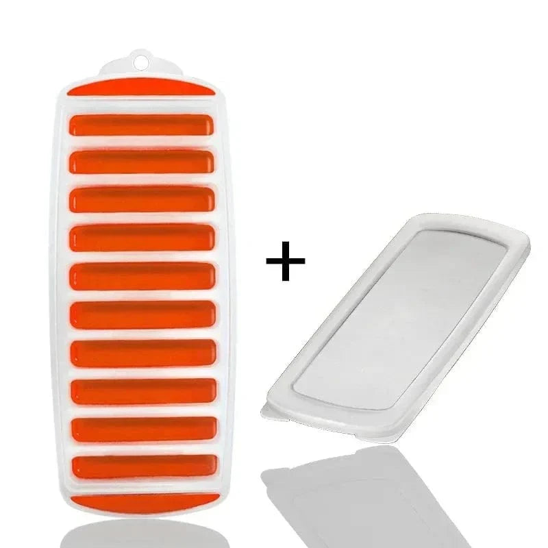 Moule à glaçons bâtonnet pour Bouteille - Glaçons fins pour tous les goulots! Orange