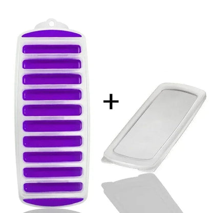 Moule à glaçons bâtonnet pour Bouteille - Glaçons fins pour tous les goulots! Violet