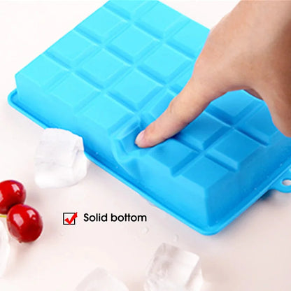 Bac à glaçons 24 compartiments - en silicone sans couvercle