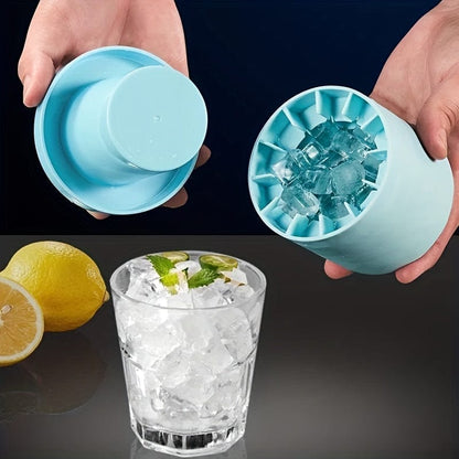 Moule à glaçons en silicone - Faites des glaçons en forme parfaite en un clin d'œil