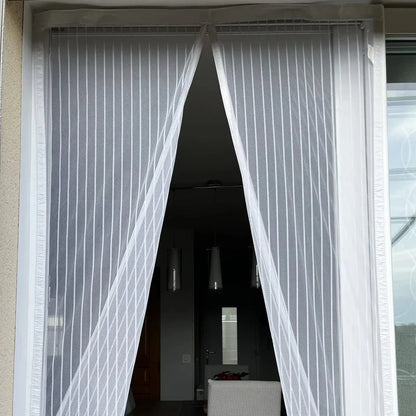 Moustiquaire Aimantée pour Portes et Entrées : Fermeture Automatique