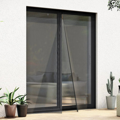 Moustiquaire Aimantée pour Portes et Entrées : Fermeture Automatique