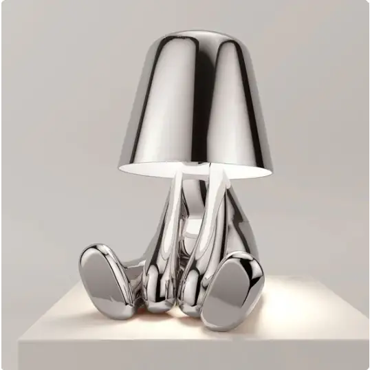 Mr. Gold LED sans fil & tactile - Argent / Détendu